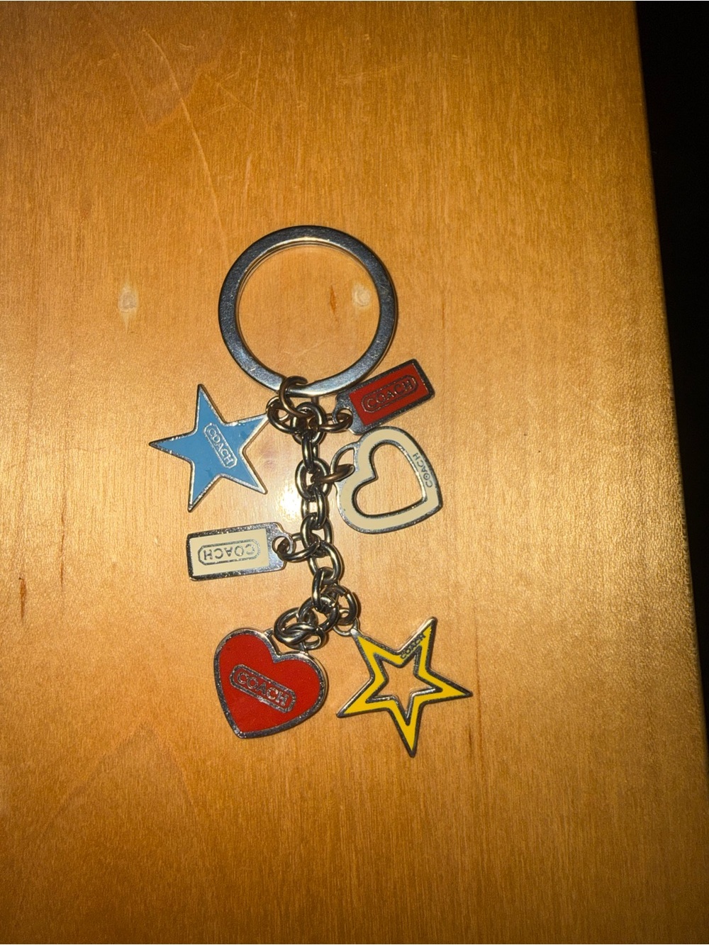 2 Vintage Coach Keychains